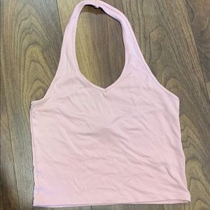 Pink Halter Top